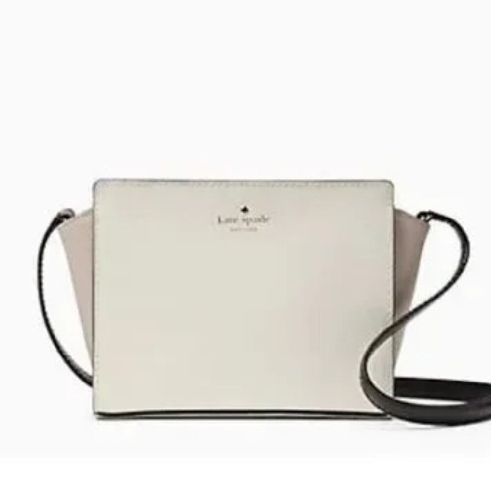 Euc Kate Spade Hayden Cream & Tan & Crossbody Bag